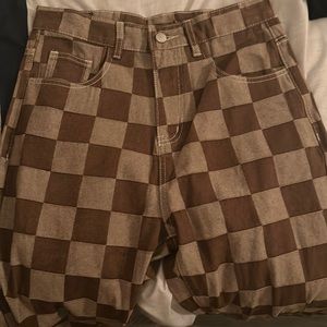 Tic tac toe jeans